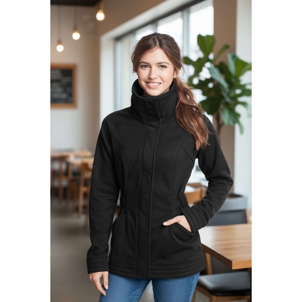 The‎ North Face Shelbe Raschel Fleece  Softshell Jacket Black Womens XS